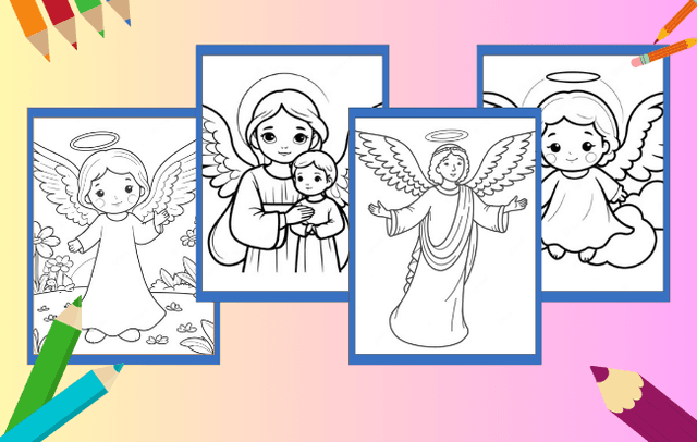 Angel Coloring Pages