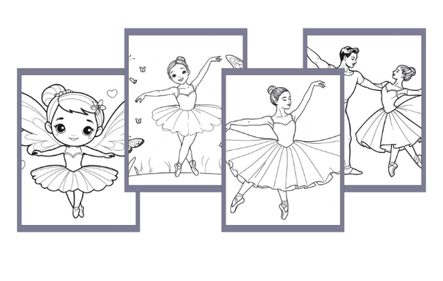 Ballerina Coloring Pages