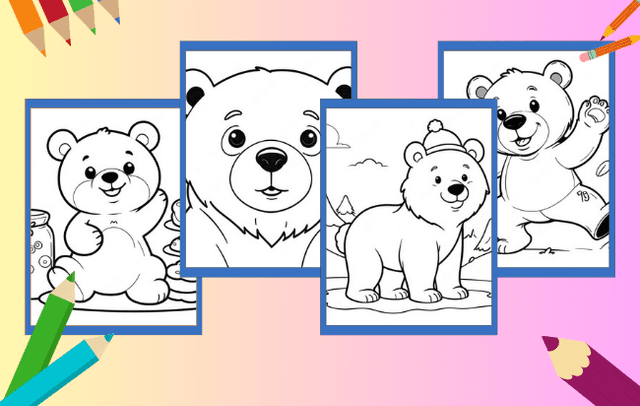 Bear Coloring Pages