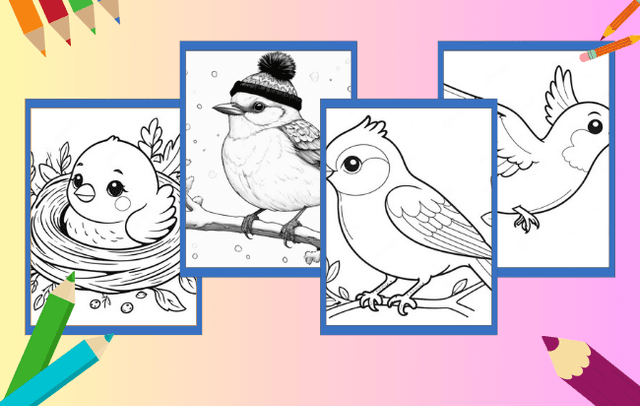 Bird Coloring Pages