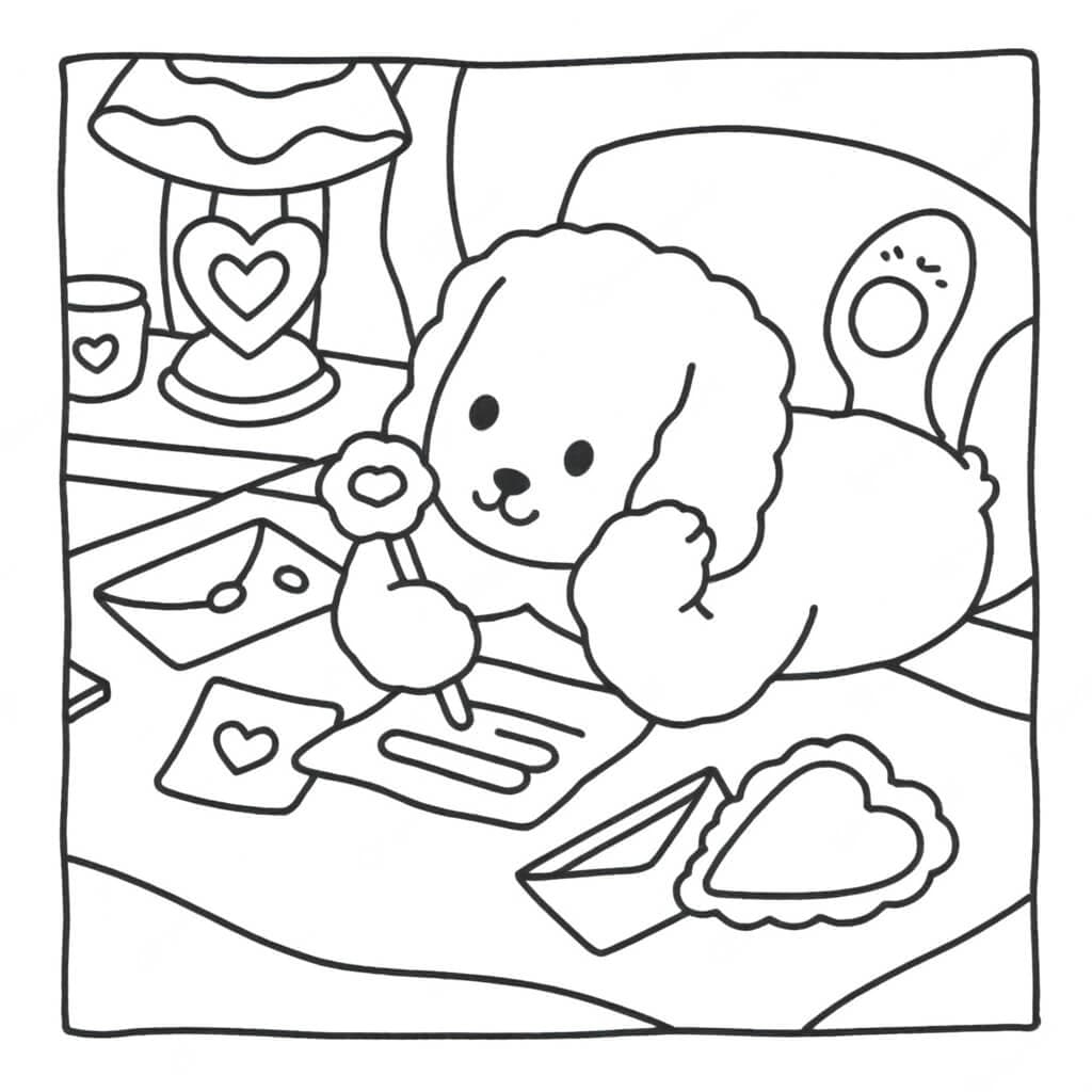 Bobbie Goods drawing coloring pages