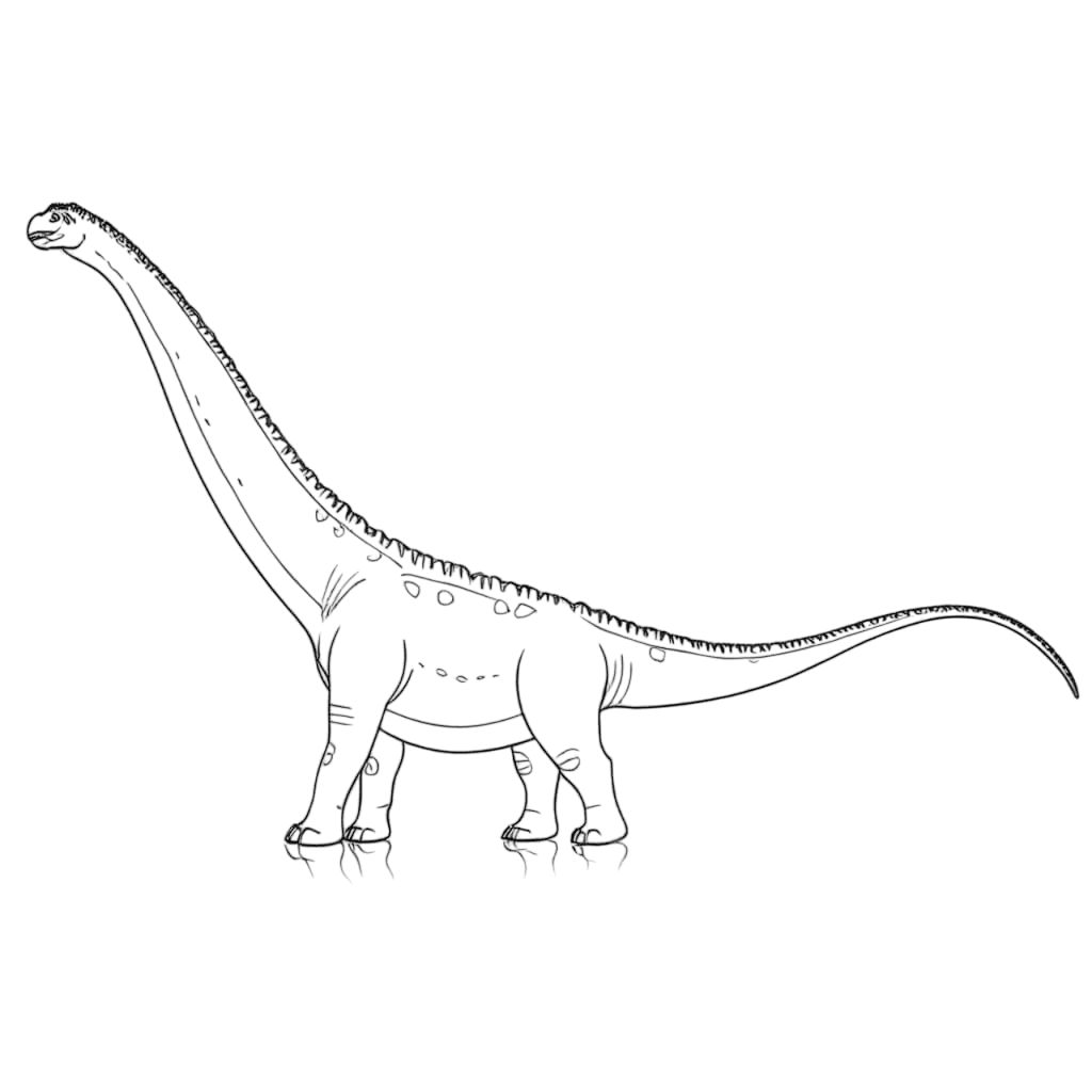 Argentinosaurus Coloring Page