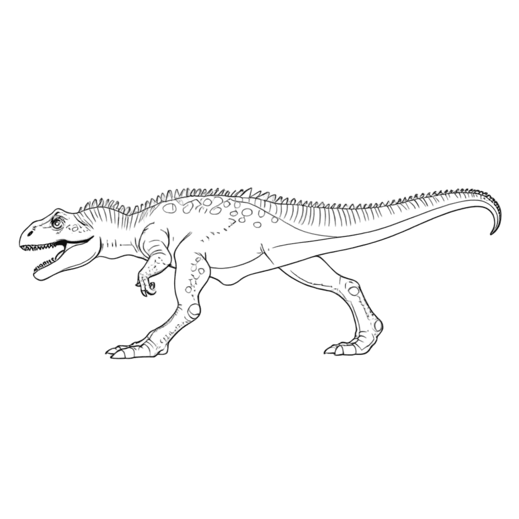 Giganotosaurus Coloring Page