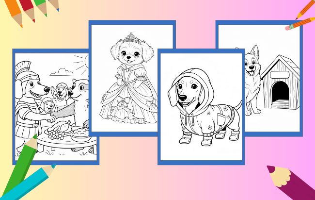 Dog Coloring Pages