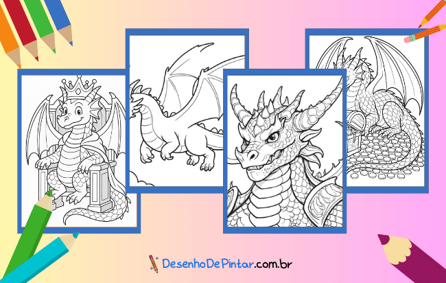Dragon Coloring Pages
