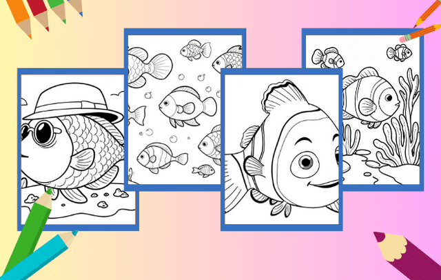 Fish Coloring Pages