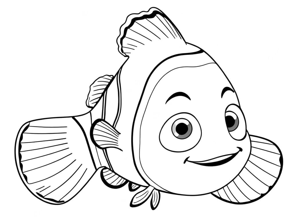 Nemo Coloring Page