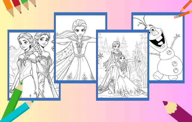 Frozen Coloring Pages