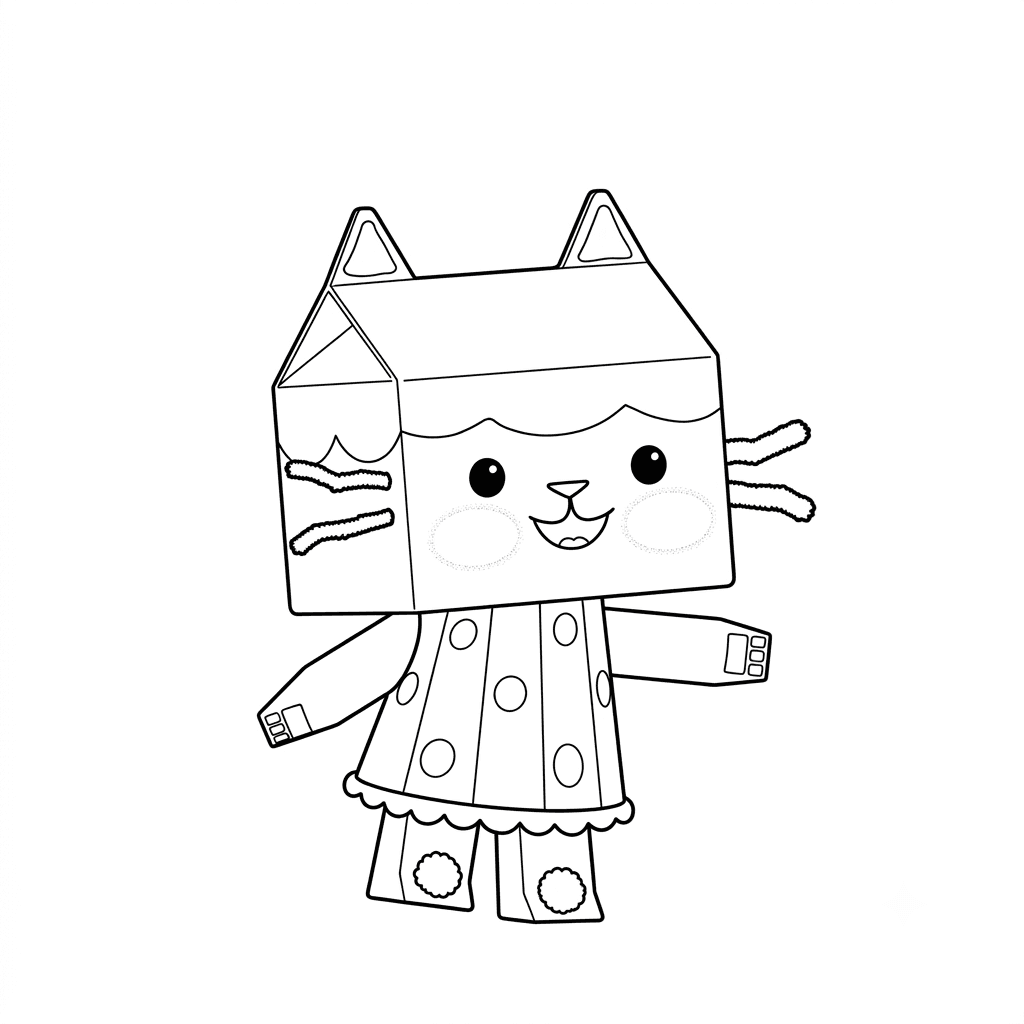 Baby Box Coloring Page