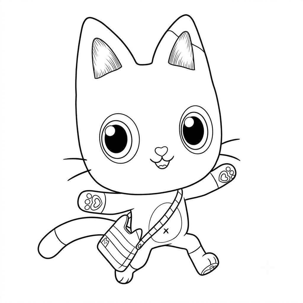 Pandy Paws Coloring Page