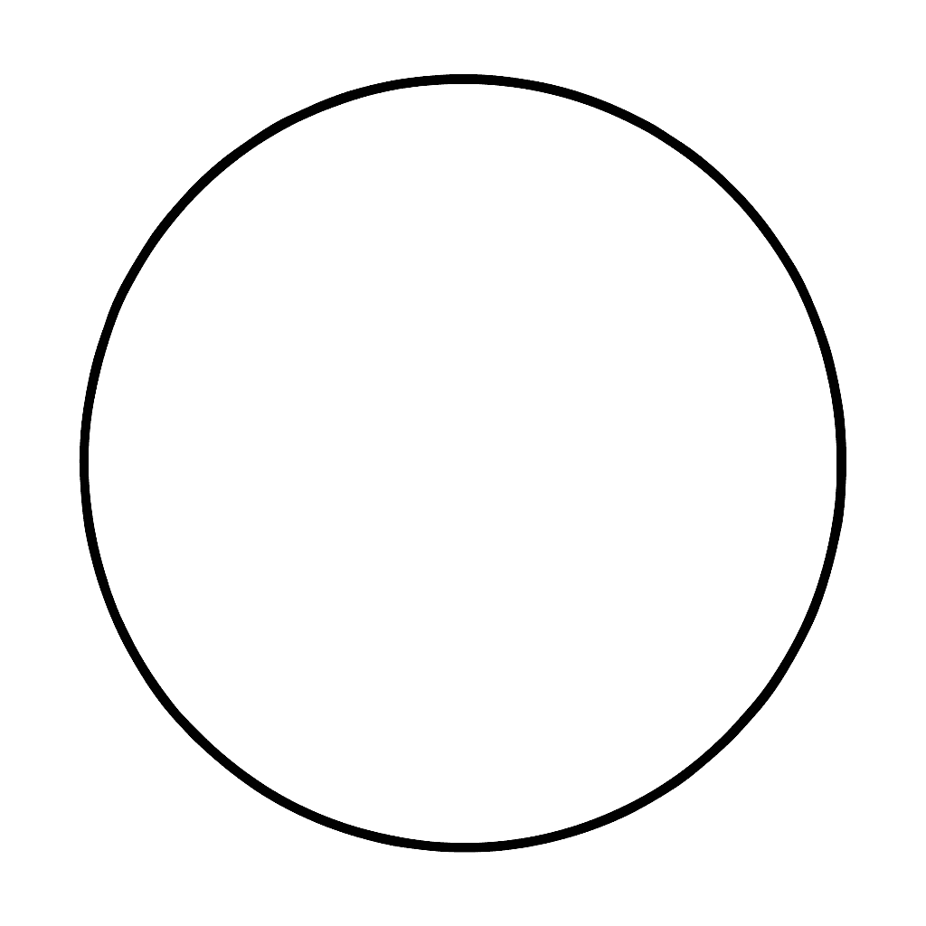 Circle Coloring Page
