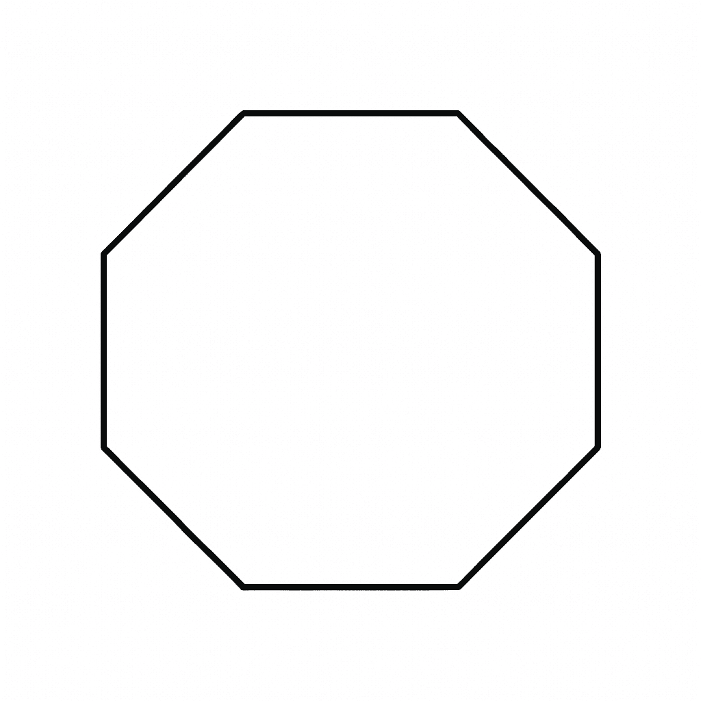 Octagon Coloring Page