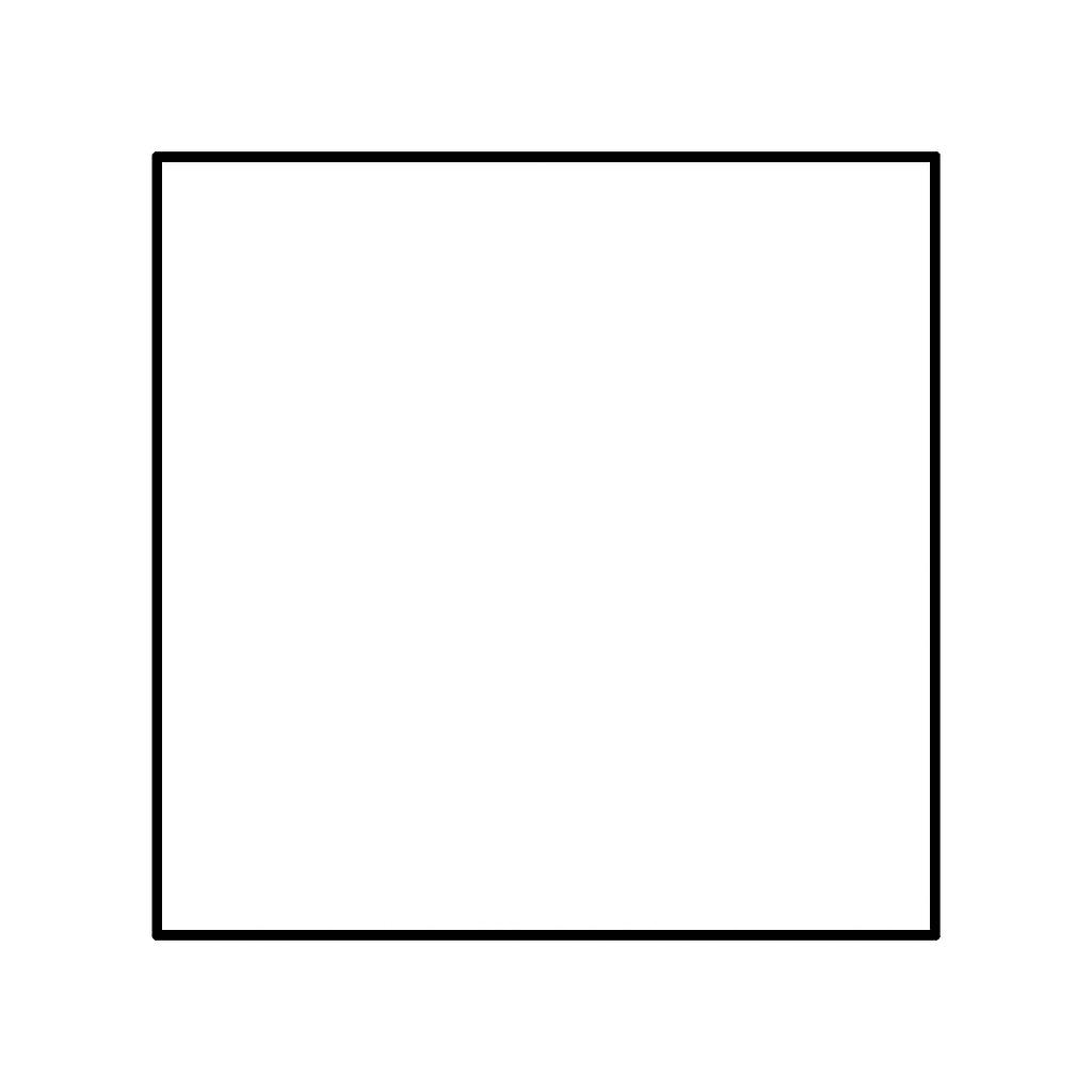 Square Coloring Page