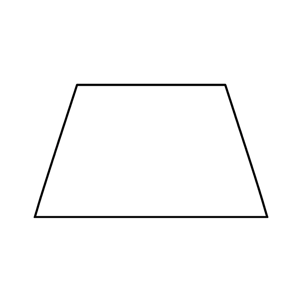 Trapezoid Coloring Page