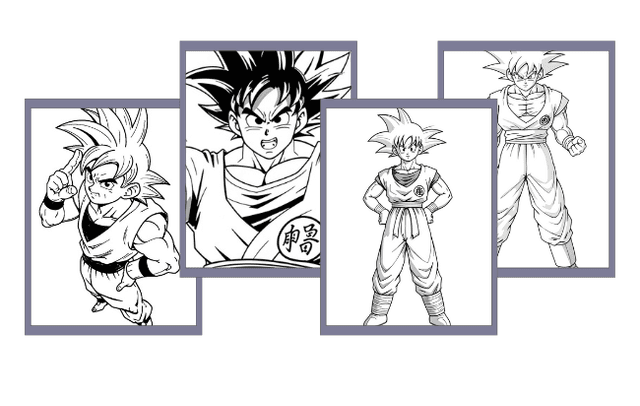 Goku Coloring Pages