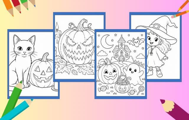 Halloween Coloring Pages