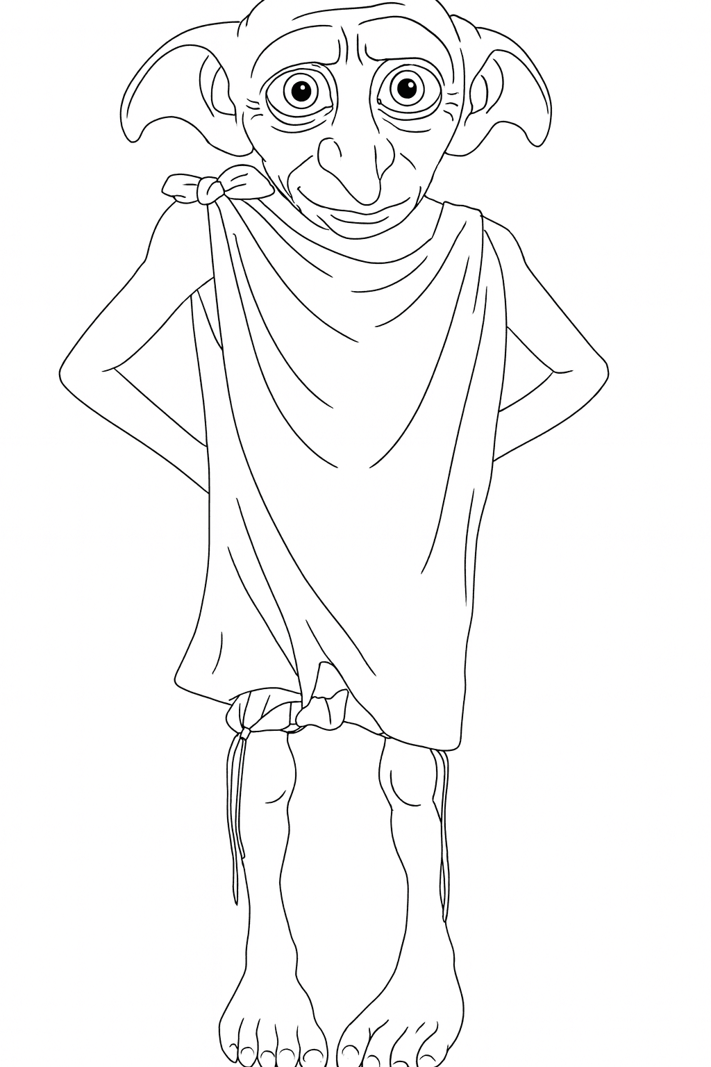 Dobby Coloring Page