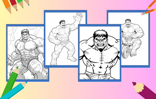 Hulk Coloring Pages
