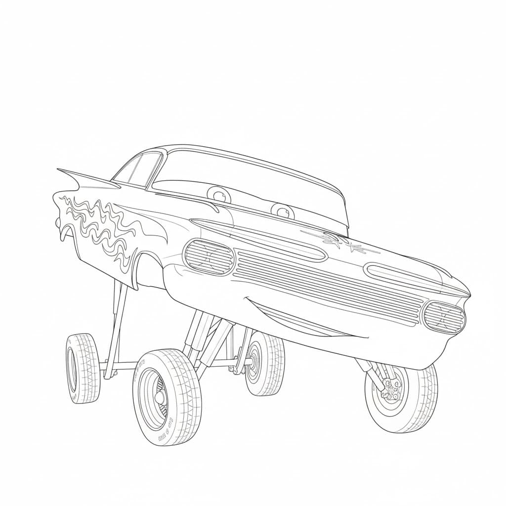Ramone Coloring Page