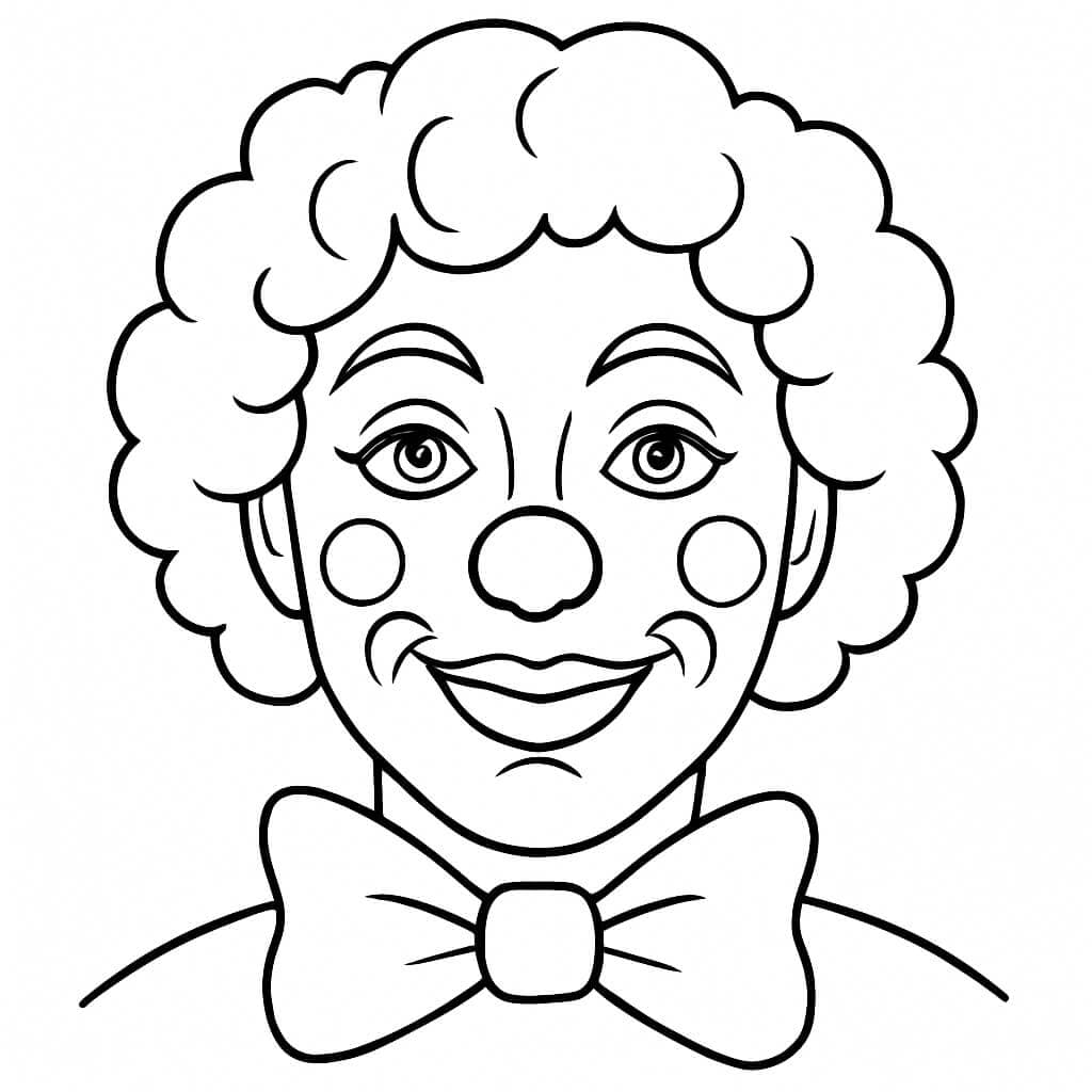 Ballerina Makeup Coloring Page