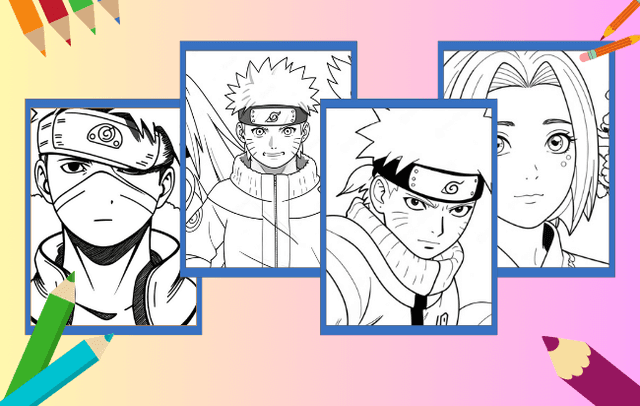 Naruto Coloring Pages