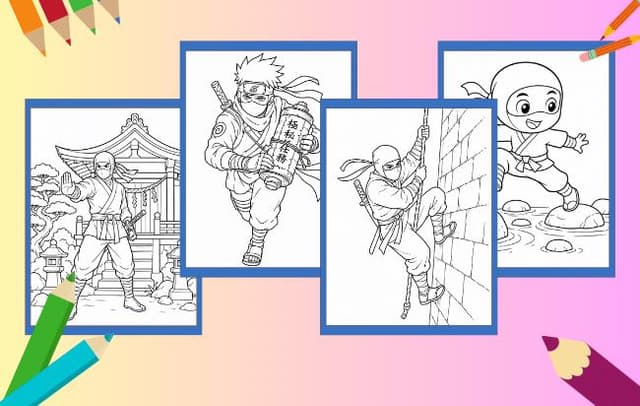 Ninja Coloring Pages