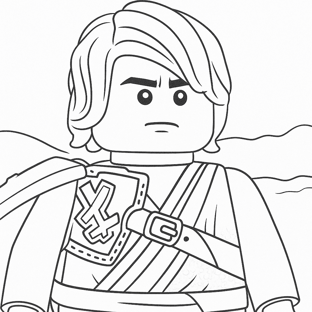 Lloyd Hero Coloring Page