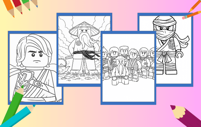 Ninjago Coloring Pages