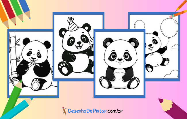 Panda Coloring Pages