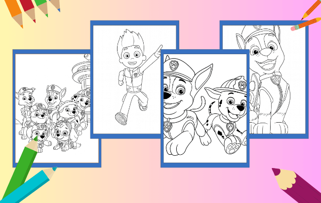 Paw Patrol Coloring Pages