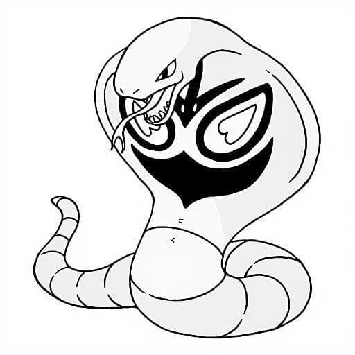 Arbok Coloring Page