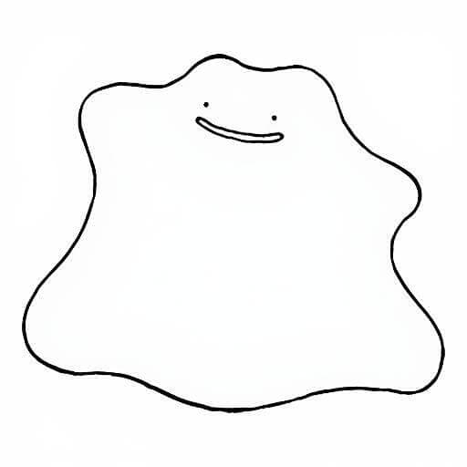 Ditto Coloring Page