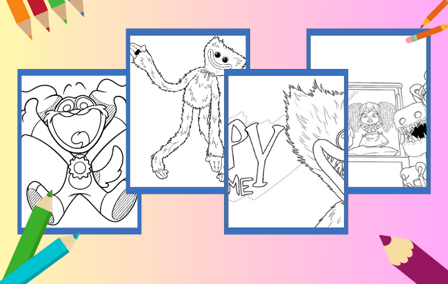 Poppy Playtime Coloring Pages