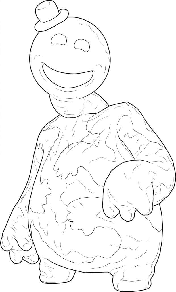 Doey coloring page