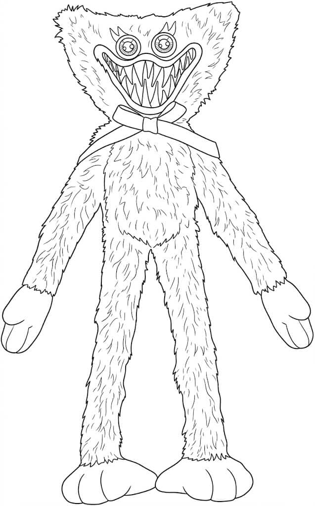 Kissy Missy coloring page