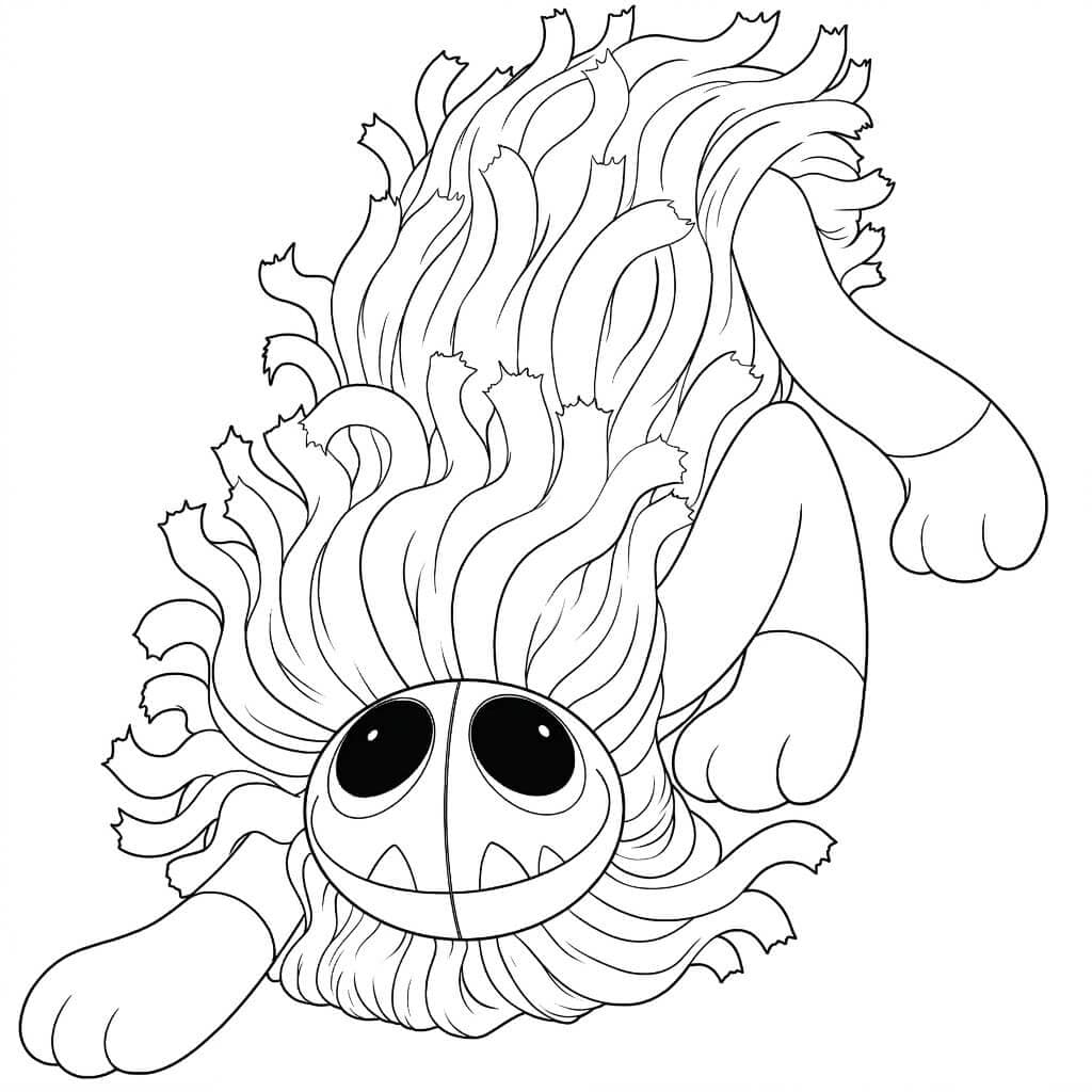 Yarnaby coloring page