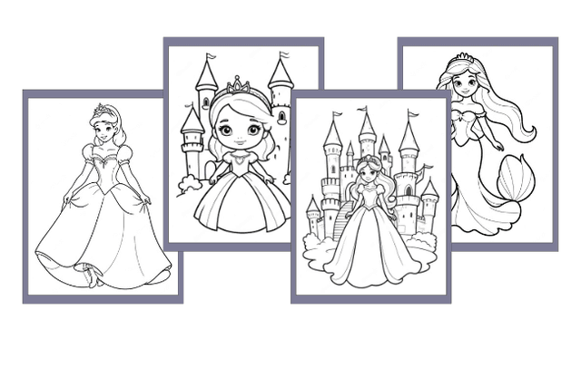 Princess Coloring Pages