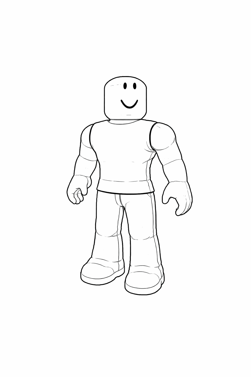 Roblox Boy Coloring Pages