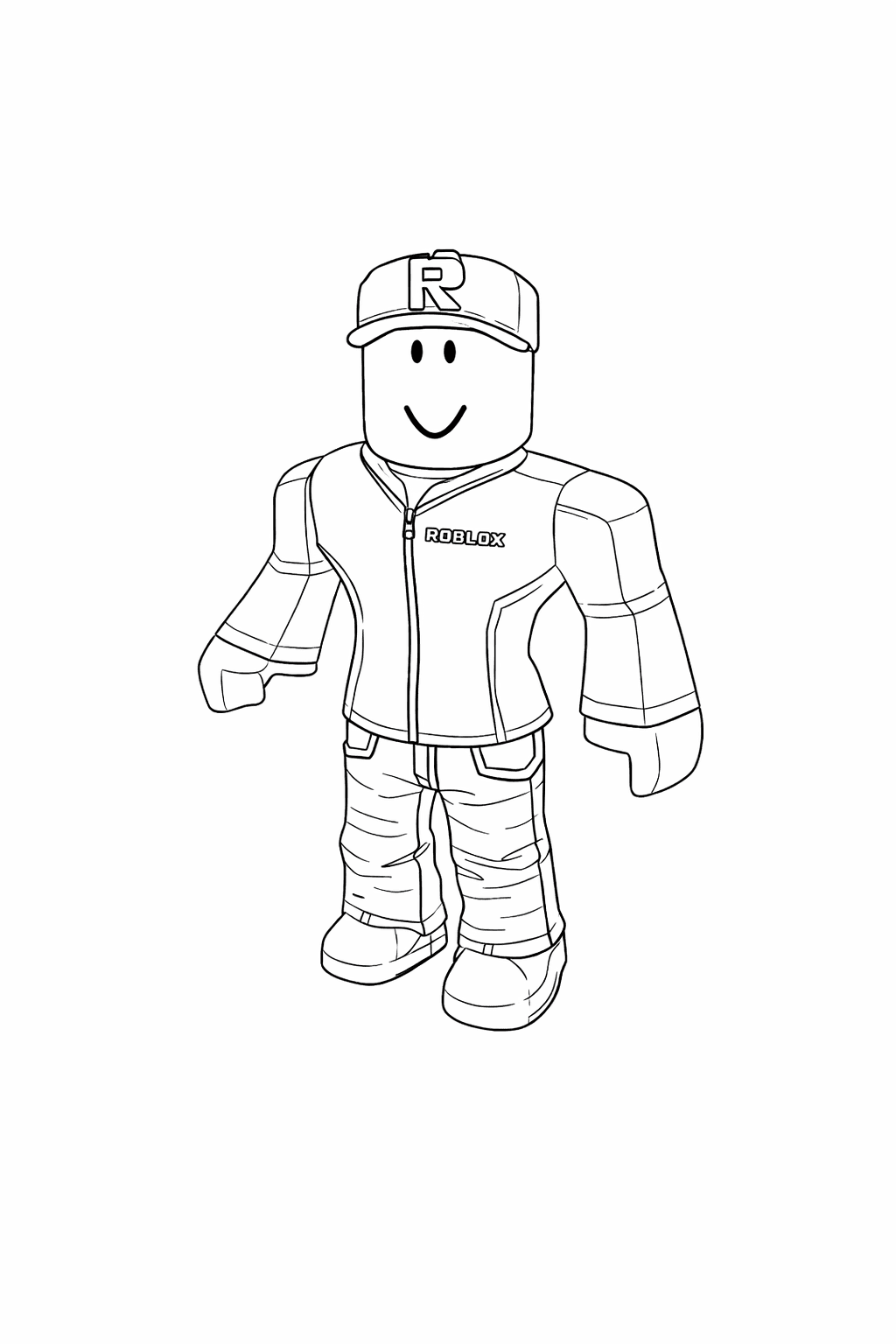 Roblox Guest Coloring Pages