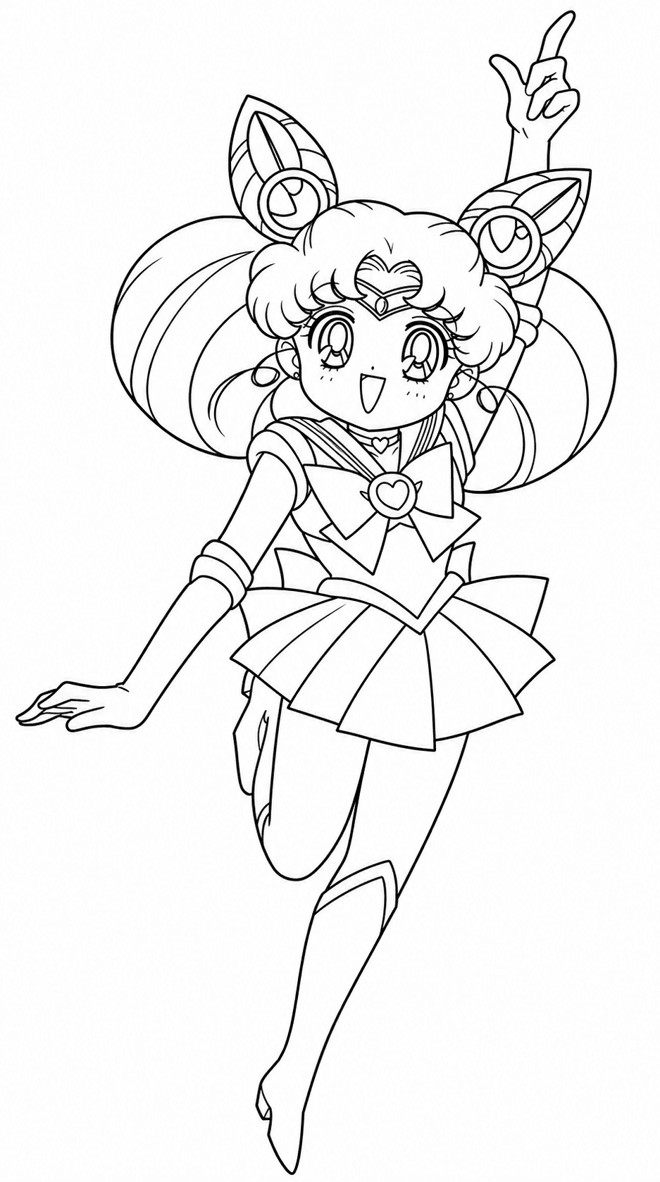 Chibiusa Sailor Moon coloring pages
