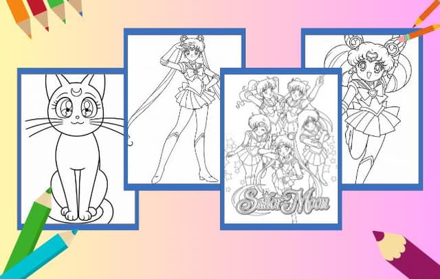 Sailor Moon Coloring Pages