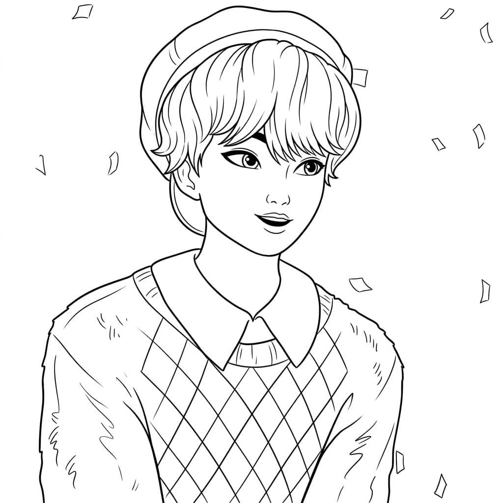 Baby Saja Boys coloring page