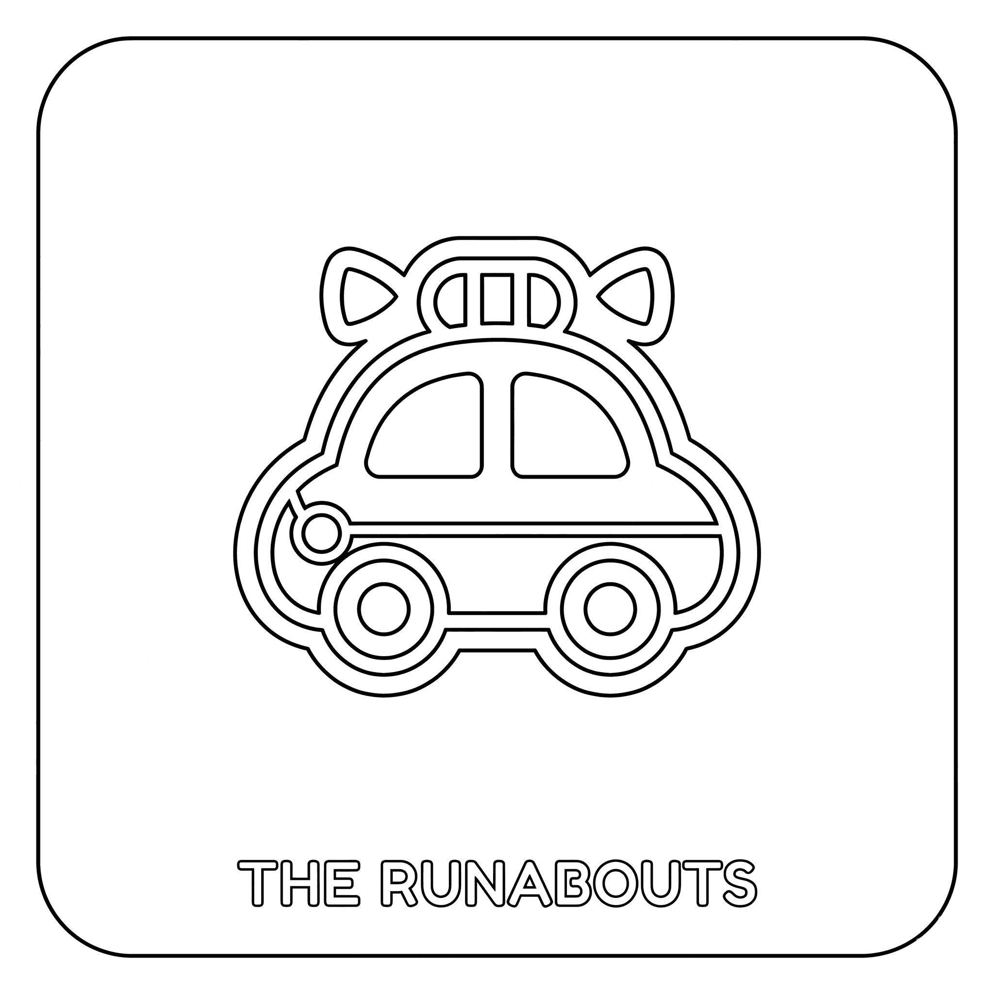 The Runabouts Coloring Pages