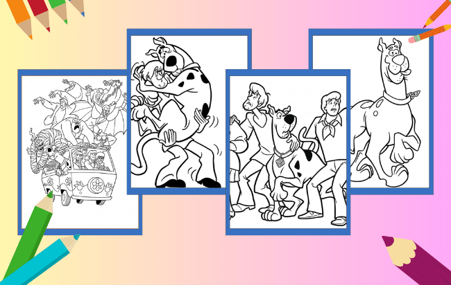 Scooby-Doo Coloring Pages