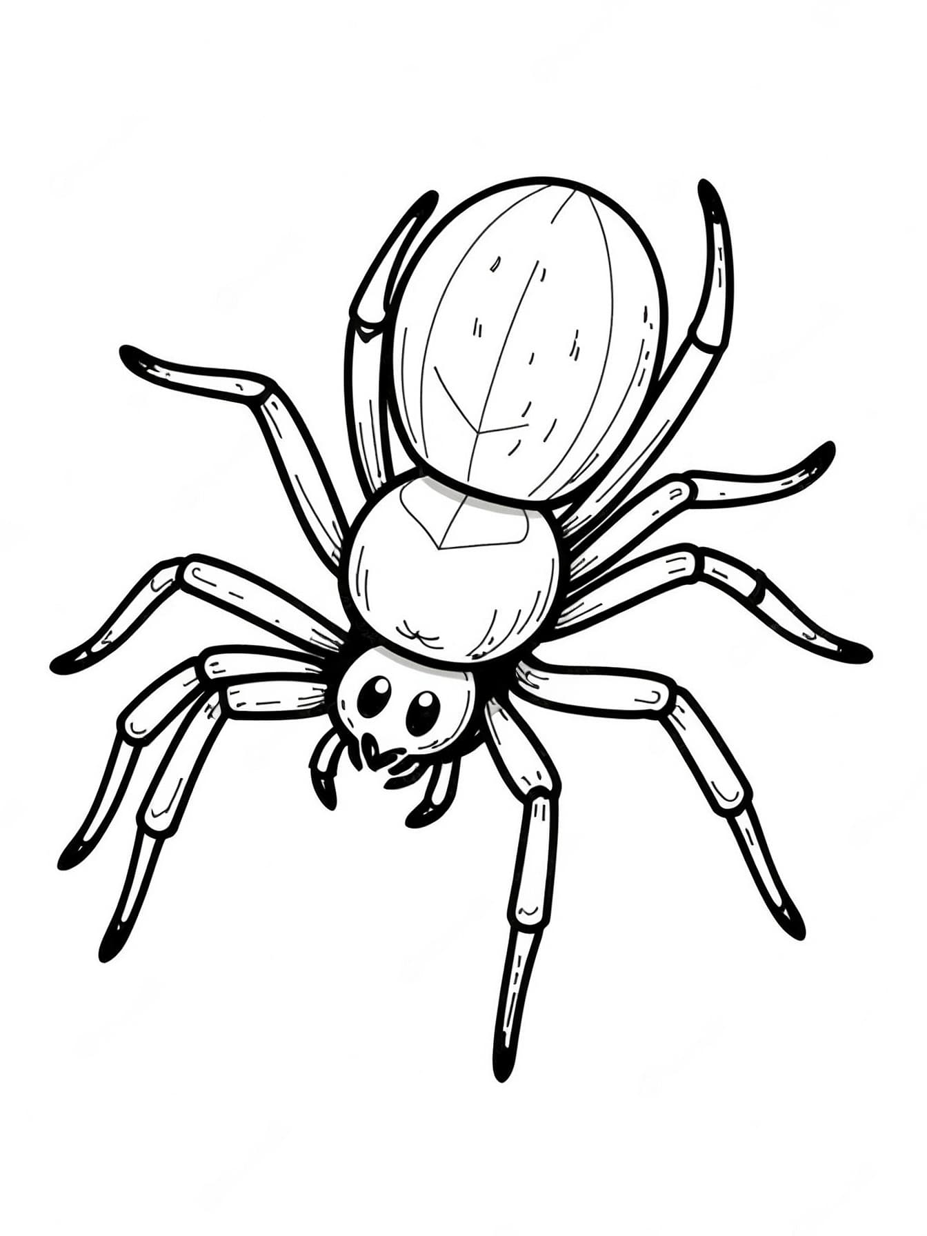 Spider Coloring Page