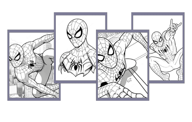 Spider-Man Coloring Pages