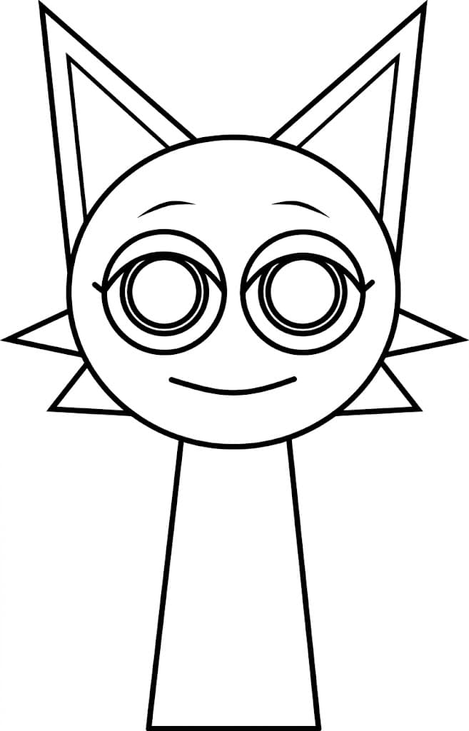 Wenda coloring page