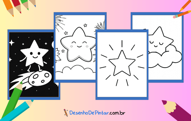 Star Coloring Pages