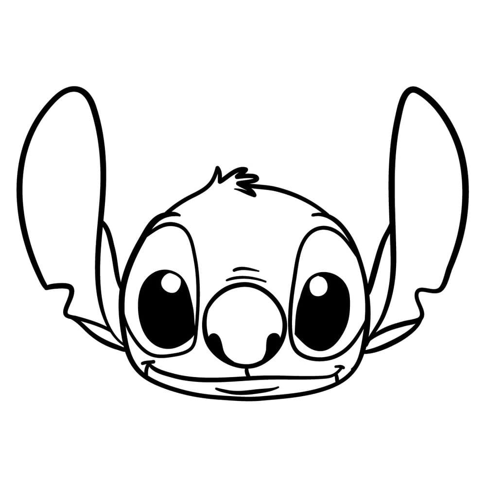 Stitch Coloring Page