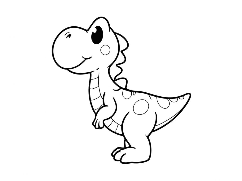 Yoshi Coloring Page